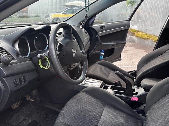 2008 Mitsubishi Lancer X, чёрный, 598586 рублей - вид 6