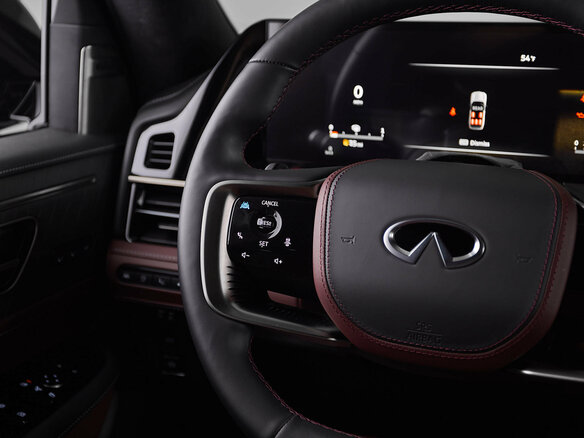 2024 Infiniti QX80 II, чёрный, 15350000 рублей - вид 20