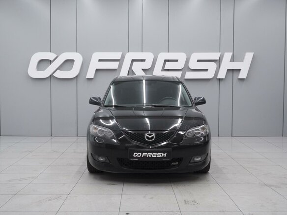 2006 Mazda 3 I (BK) Рестайлинг, чёрный, 725000 рублей - вид 2