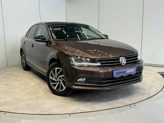 2017 Volkswagen Jetta VI Рестайлинг, коричневый, 1399000 рублей, вид 3