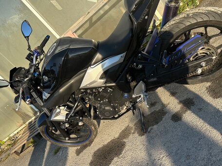 2015 Yamaha MT-03, синий, 350000 рублей, вид 1