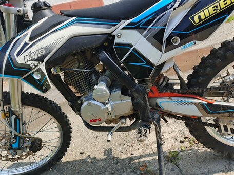 2019 Kayo T2 250 MX, голубой, 95000 рублей, вид 4
