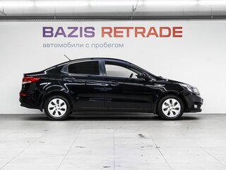 2015 Kia Rio III Рестайлинг, чёрный, 1159000 рублей, вид 4