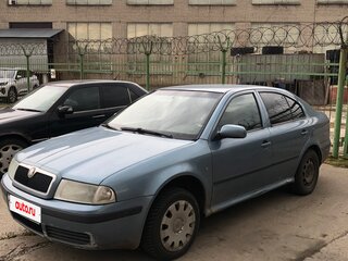 2008 Skoda Octavia I (A4) Рестайлинг, голубой, 350000 рублей, вид 2