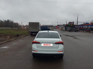 2021 Skoda Rapid II, белый, 930000 рублей, вид 4