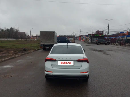 2021 Skoda Rapid II, белый, 930000 рублей, вид 4