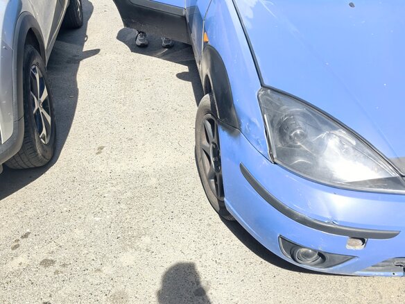 2003 Ford Focus I Рестайлинг, голубой, 115000 рублей - вид 5