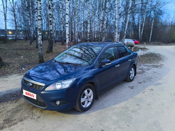 2010 Ford Focus II Рестайлинг, синий, 415000 рублей