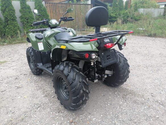 2014 Sym QuadRaider, зелёный, 399000 рублей - вид 32
