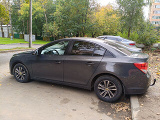 2015 Chevrolet Cruze I Рестайлинг, серый, 780000 рублей, вид 5