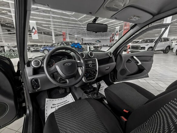 2018 Lada (ВАЗ) Granta I, чёрный, 489000 рублей - вид 6