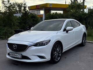 2015 Mazda 6 III (GJ) Рестайлинг, белый, 1580000 рублей, вид 1