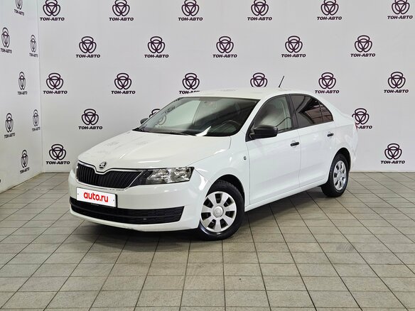 2014 Skoda Rapid I, белый