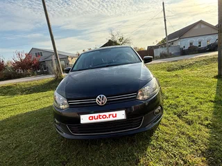 2012 Volkswagen Polo V, чёрный, 750000 рублей, вид 1