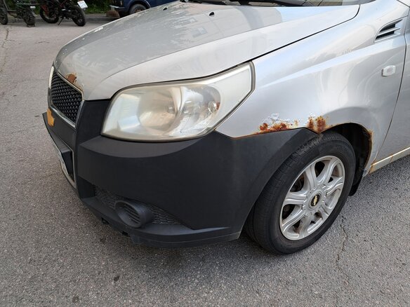 2008 Chevrolet Aveo I Рестайлинг, серебристый, 165000 рублей - вид 13