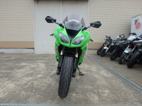 2009 Kawasaki ZX-6R Ninja, зелёный, 725000 рублей, вид 5