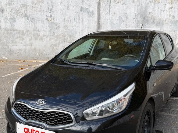 2014 Kia Ceed II, чёрный, 1300000 рублей