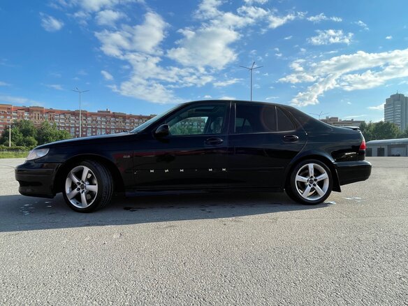 1998 Saab 9-5 I, чёрный, 350000 рублей - вид 8