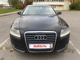 2010 Audi A6 III (C6) Рестайлинг, чёрный, 1200000 рублей, вид 2