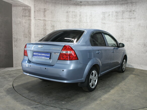 2007 Chevrolet Aveo I Рестайлинг, голубой, 340000 рублей - вид 5