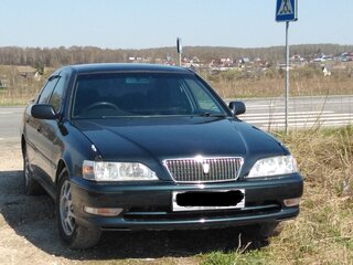 1999 Toyota Cresta V (X100) Рестайлинг, чёрный, 550000 рублей, вид 2