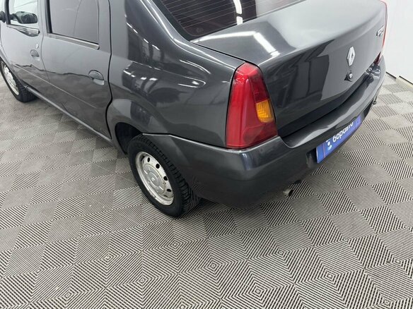 2007 Renault Logan I, серый, 249000 рублей - вид 7
