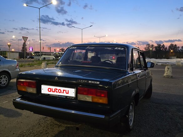 2008 Lada (ВАЗ) 2107, зелёный - вид 8