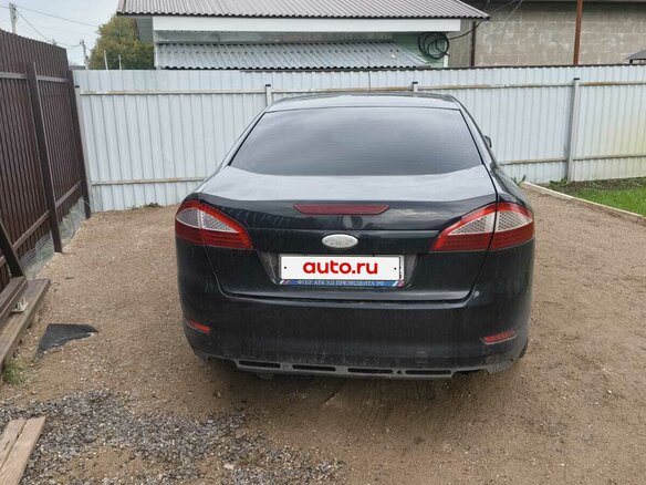 2008 Ford Mondeo IV, чёрный, 480000 рублей - вид 4