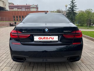 2015 BMW 7 серии Long 750Li xDrive VI (G11/G12), чёрный, 2250000 рублей, вид 4