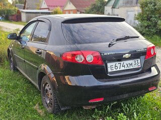 2008 Chevrolet Lacetti I, чёрный, 320000 рублей, вид 3