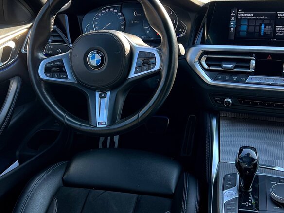 2021 BMW 4 серии 420d G22, G23, G26, синий - вид 12