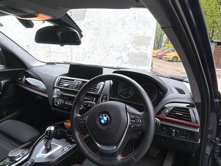 2017 BMW 1 серии 118i II (F20/F21) Рестайлинг, синий, 1550000 рублей, вид 5