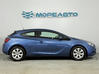 2014 Opel Astra GTC J Рестайлинг, голубой, 899000 рублей, вид 4