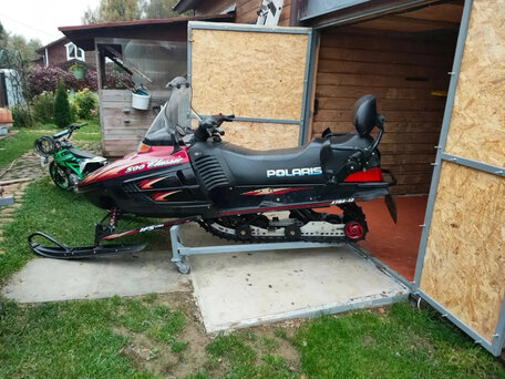 1998 Polaris 500 INDY, красный, 540000 рублей, вид 4