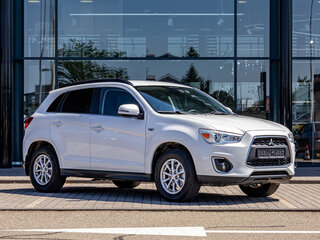 2012 Mitsubishi ASX I Рестайлинг, белый, 1295000 рублей, вид 3