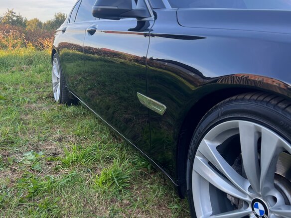 2013 BMW 7 серии Long 740Li xDrive V (F01/F02/F04) Рестайлинг, чёрный, 2500000 рублей - вид 15