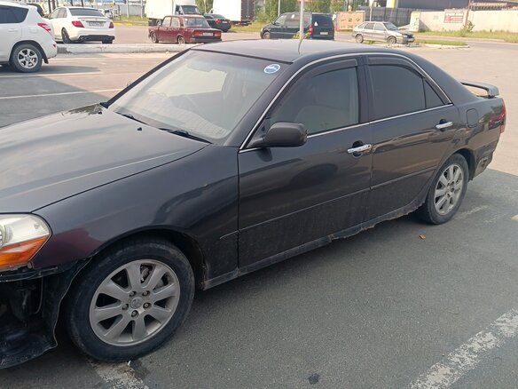 2001 Toyota Mark II IX (X110), чёрный, 535000 рублей - вид 1