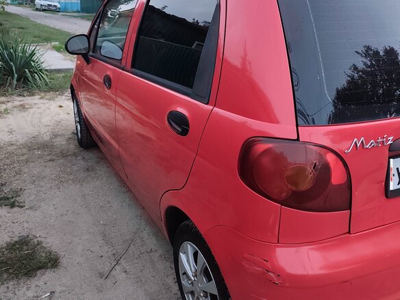 2009 Daewoo Matiz I Рестайлинг, красный, 230000 рублей - вид 3