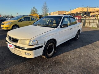 2001 Nissan Sunny B15, белый, 189000 рублей, вид 2