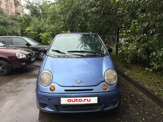 2008 Daewoo Matiz I Рестайлинг, синий, 123000 рублей, вид 1
