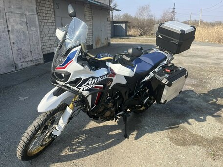 2016 Honda CRF 1000L Africa Twin, белый, 1100000 рублей, вид 2