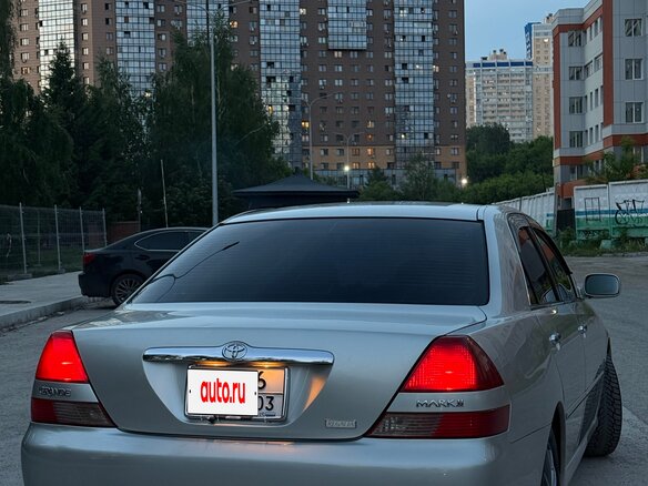 2001 Toyota Mark II IX (X110), серый, 670000 рублей - вид 6