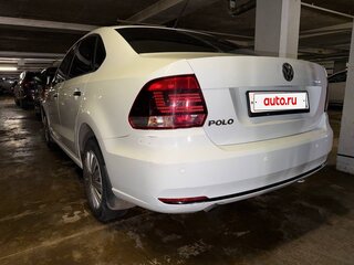 2019 Volkswagen Polo V Рестайлинг, белый, 1000000 рублей, вид 4