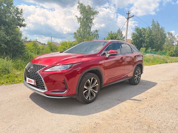2021 Lexus RX 350 IV Рестайлинг, красный, 5700000 рублей