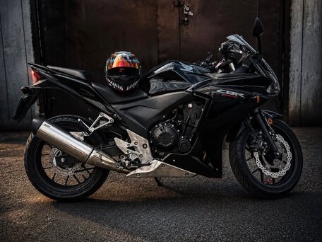 2013 Honda CBR 400R, чёрный, 500000 рублей, вид 1