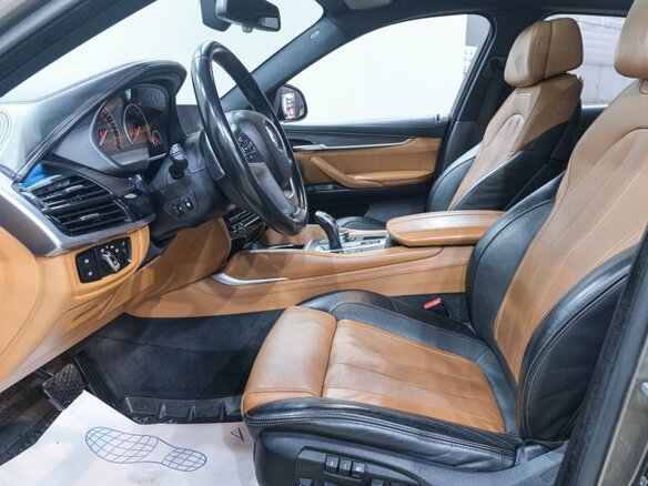 2018 BMW X6 30d II (F16), коричневый, 4599000 рублей - вид 11