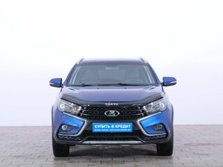 2021 Lada (ВАЗ) Vesta SW I, синий, 1199000 рублей, вид 2