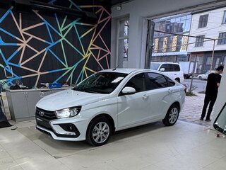 2017 Lada (ВАЗ) Vesta I, белый, 800000 рублей, вид 1