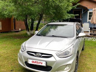 2014 Hyundai Solaris I, серебристый, 620000 рублей, вид 1