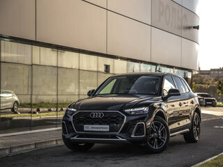2021 Audi Q5 45 TFSI II (FY) Рестайлинг, чёрный, 4150000 рублей, вид 1